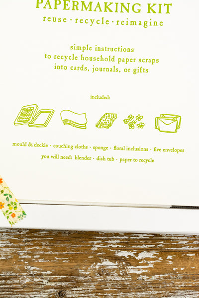 Handmade Garden Papermaking Kit