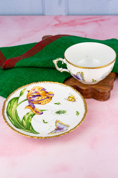 Handpainted Anna Weatherley Tea Cup & Saucer