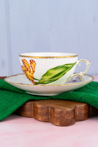 Handpainted Anna Weatherley Tea Cup & Saucer