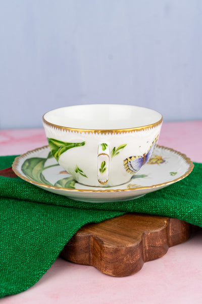 Handpainted Anna Weatherley Tea Cup & Saucer