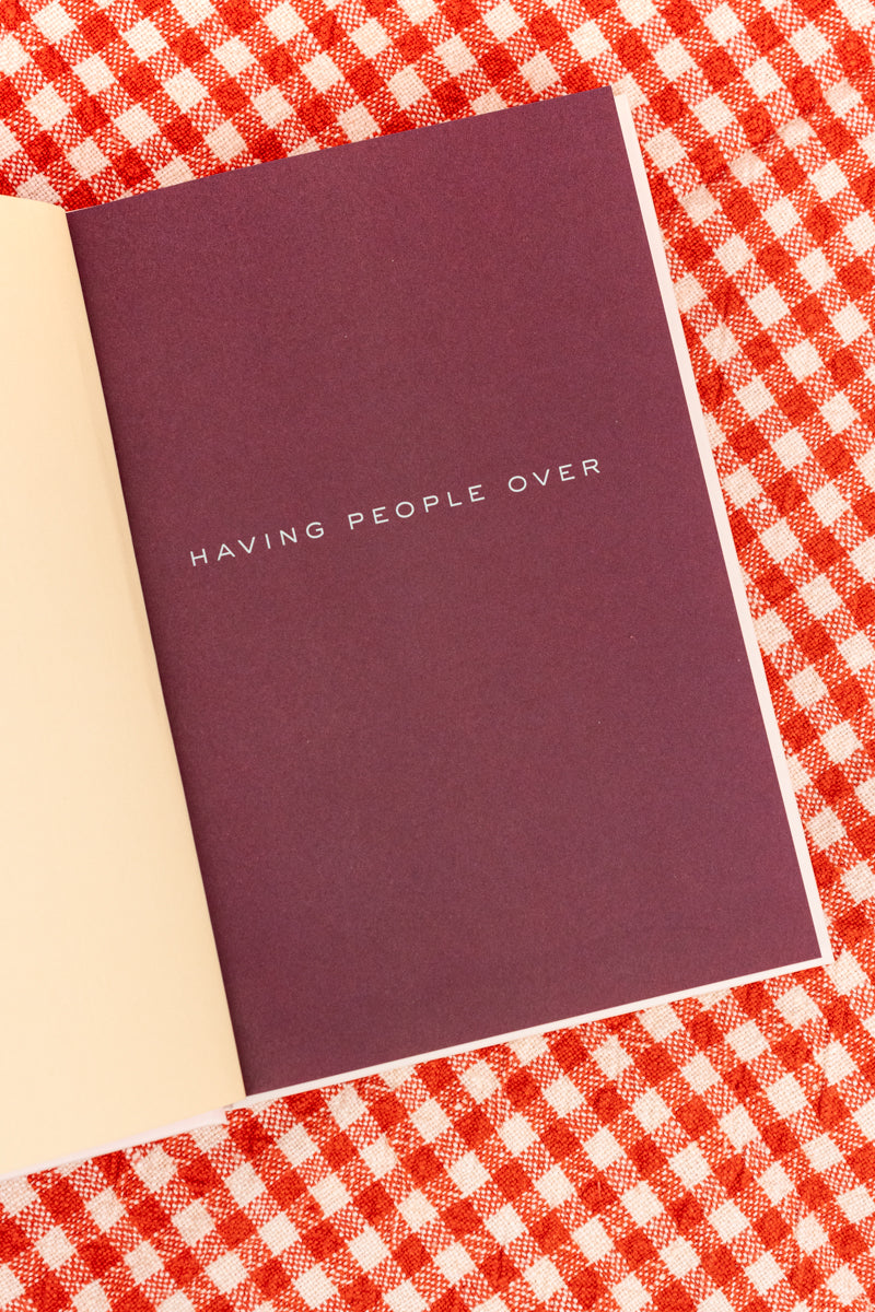 Having People Over Book