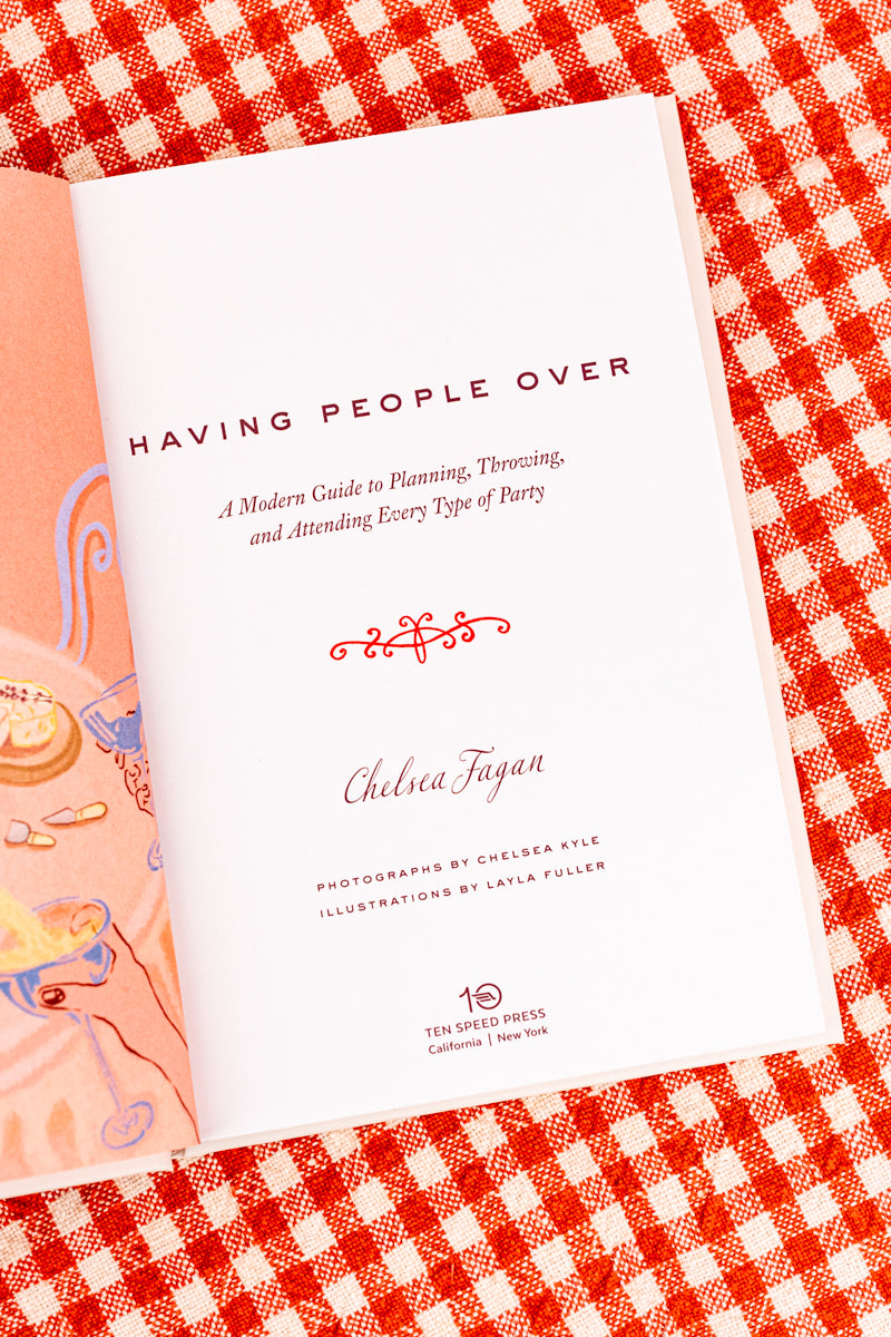 Having People Over Book