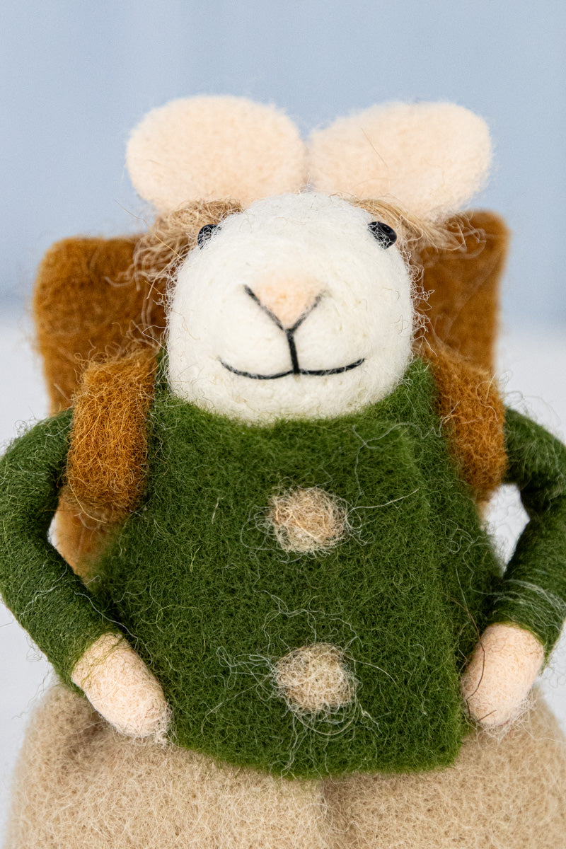 Hiking Stick Hollis & Alpine Alice Mouse