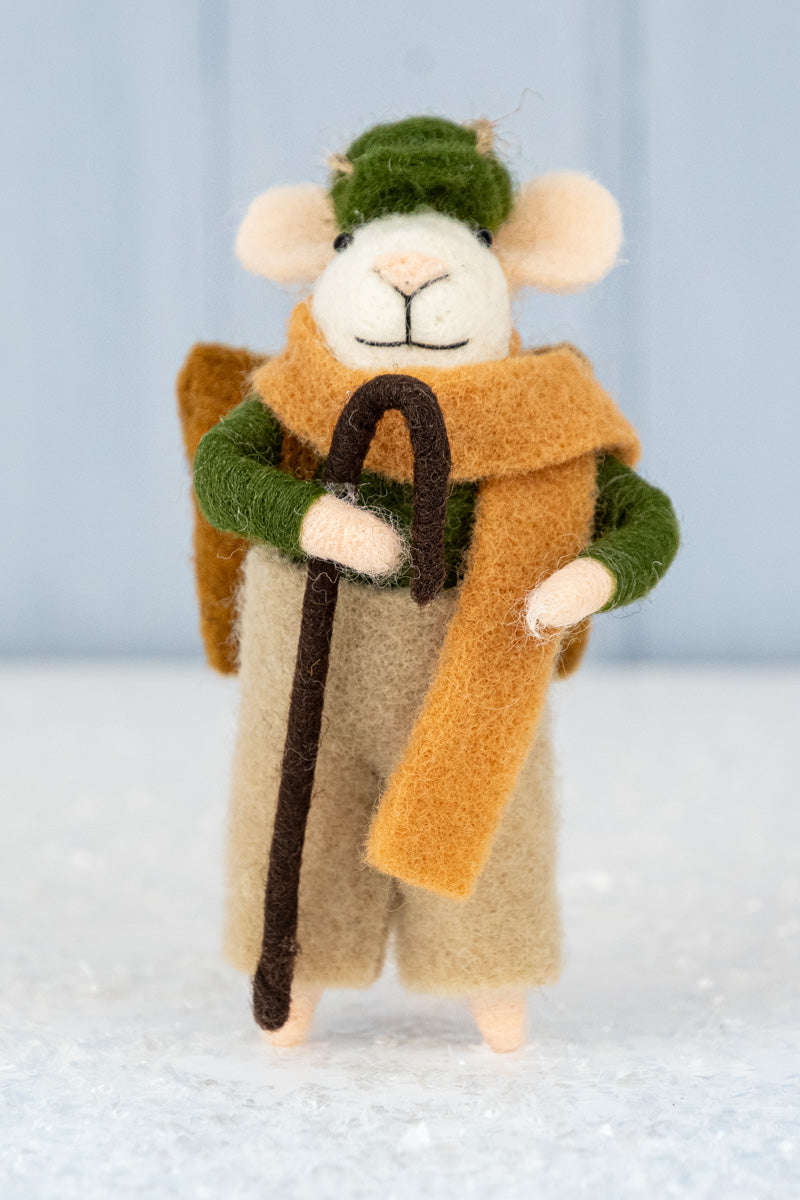 Hiking Stick Hollis & Alpine Alice Mouse