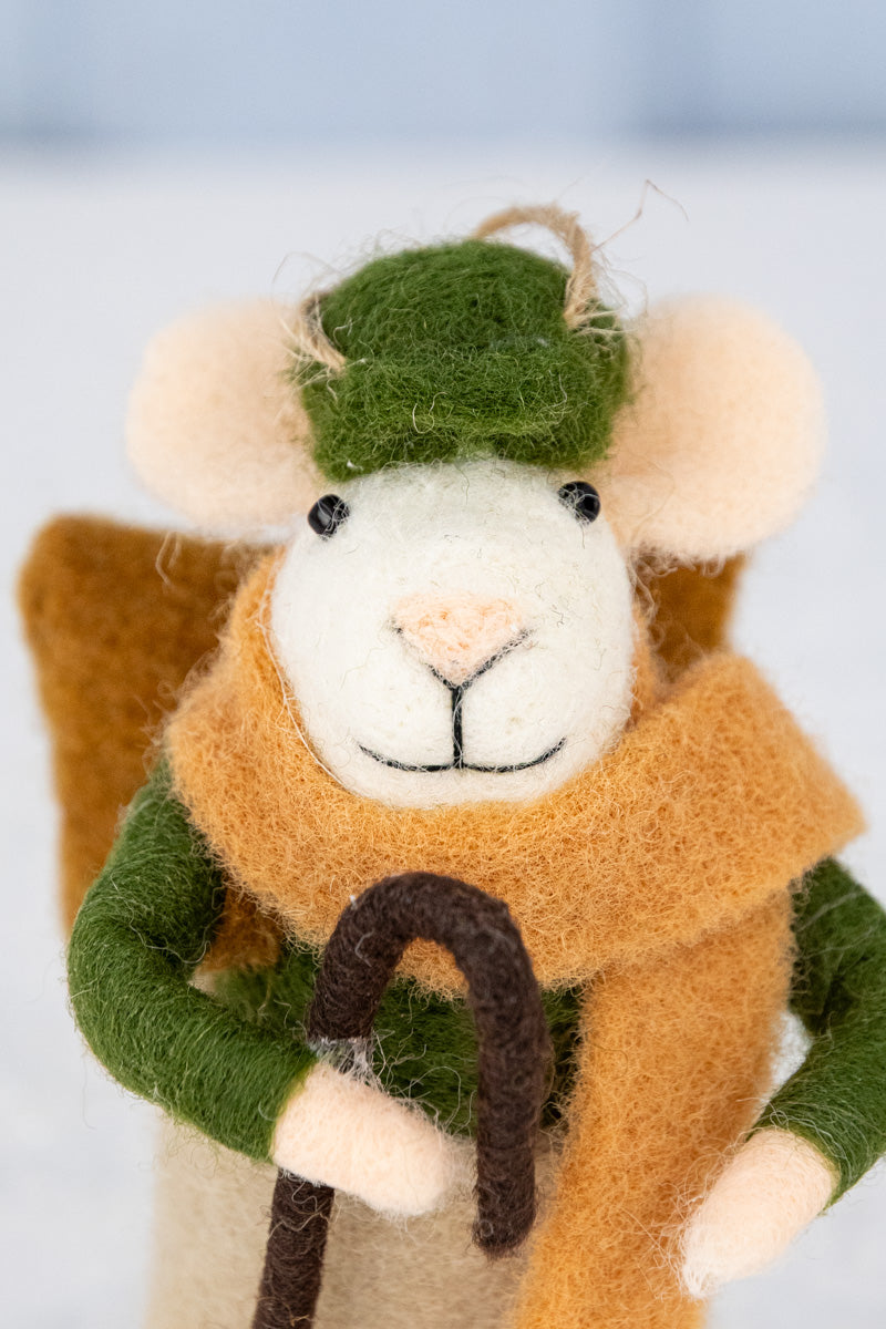 Hiking Stick Hollis & Alpine Alice Mouse
