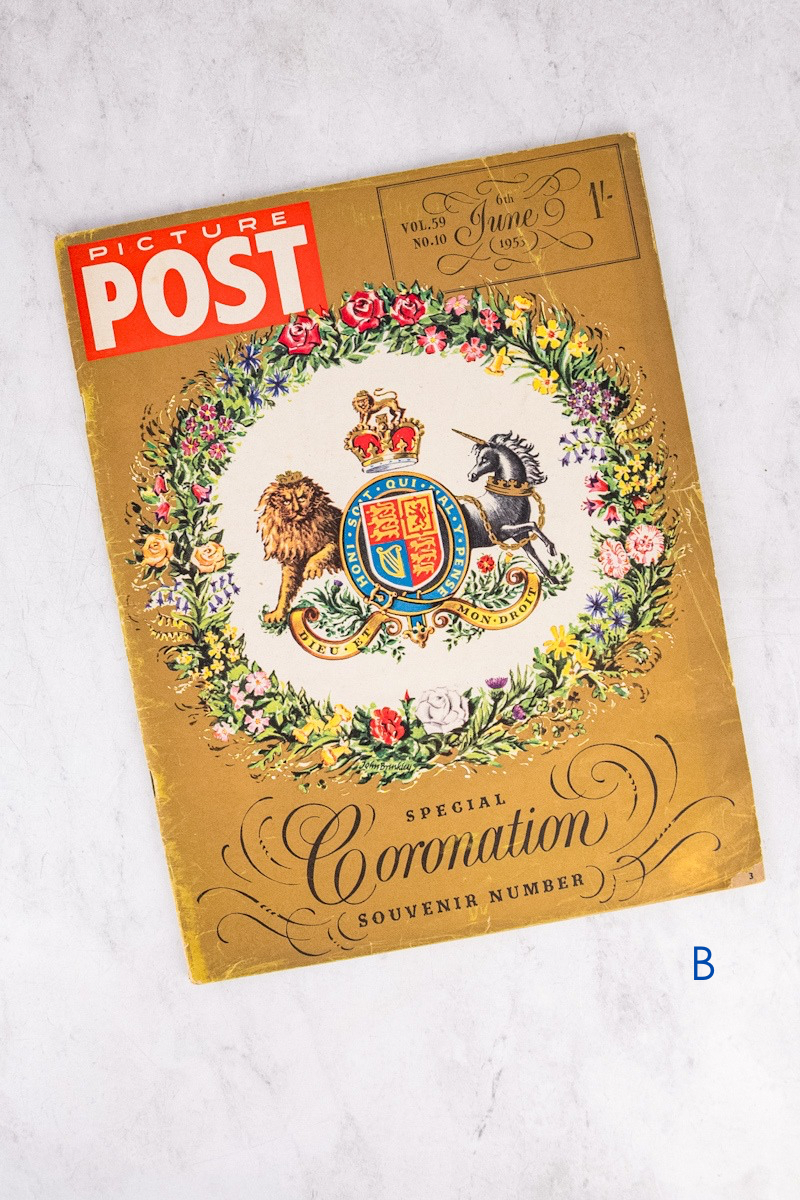 Vintage Queen Elizabeth II Coronation Pictorial Magazine