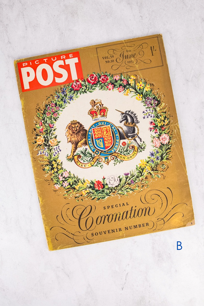Vintage Queen Elizabeth II Coronation Pictorial Magazine