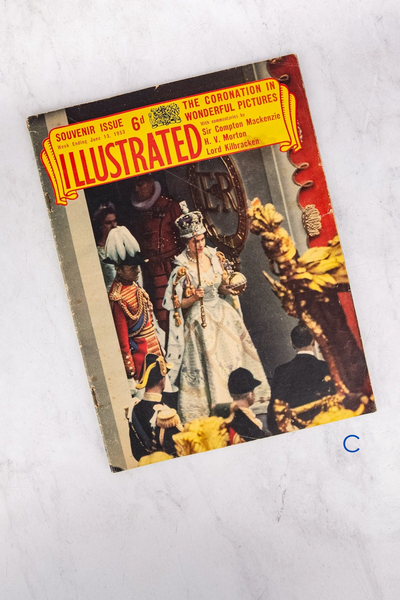 Vintage Queen Elizabeth II Coronation Pictorial Magazine