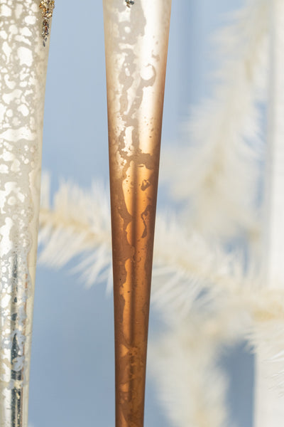 Icicle Ornaments - Set of 3