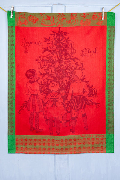 Jacquard Joyeux Noël Tea Towel