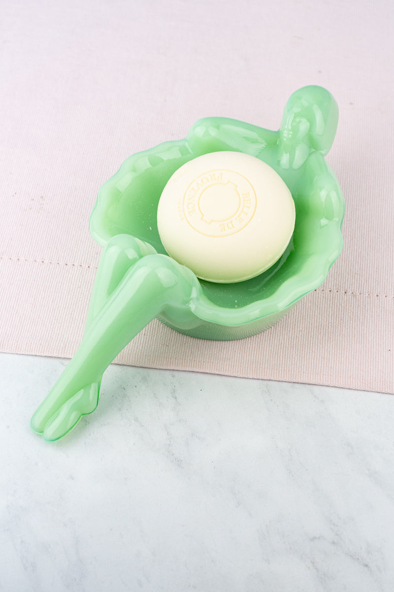 Jadeite Bathing Beauty Dish
