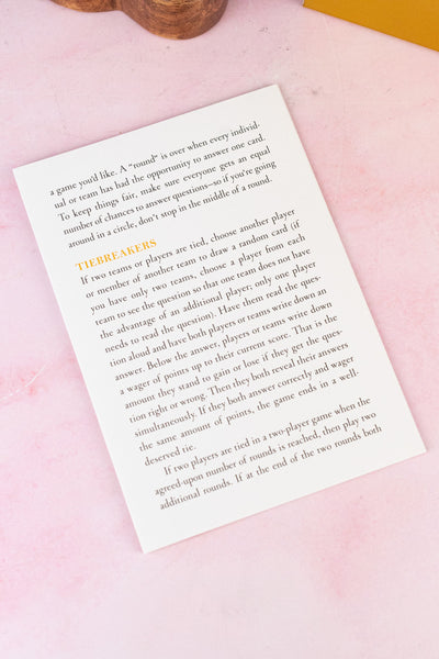 Jane Austen Trivia
