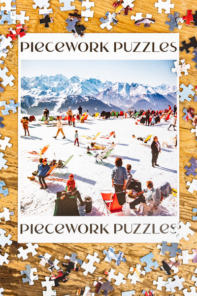 Verbier Vacation Piecework Puzzle