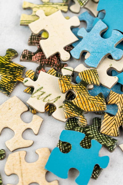 John Derian Crested Turkey 1,000 Piece Puzzle