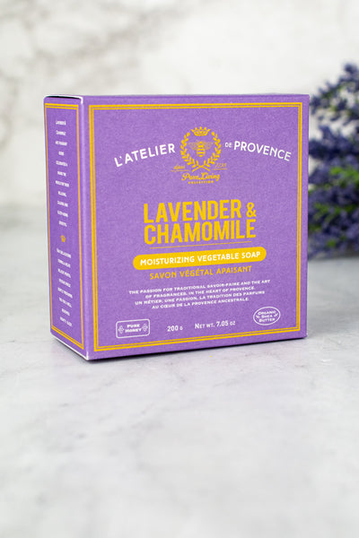 L'Atelier de Provence Lavender & Chamomile Moisturizing Vegetable Soap