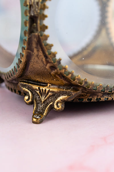 Beveled Glass Jewelry Box