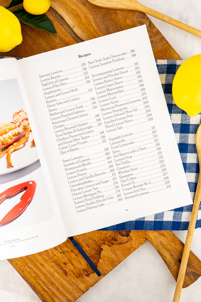 Lemon: A Collection of Stories and Recipes Book