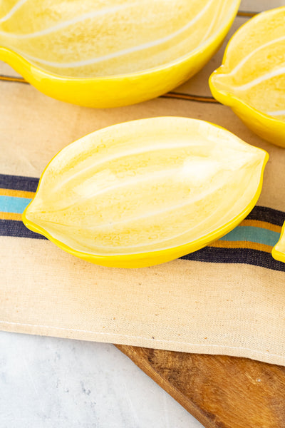 Lemon Nesting Tidbit Bowls