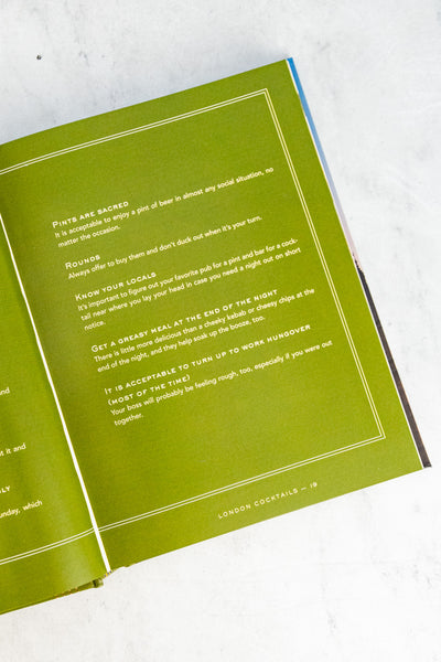 London Cocktails Book