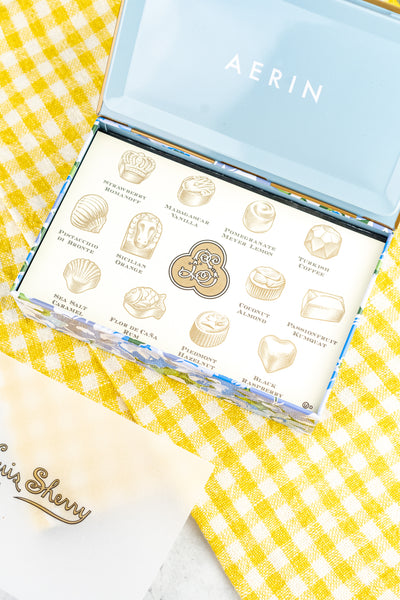 Louis Sherry Chocolates Assortment of 12 - Aerin Vintage Floral