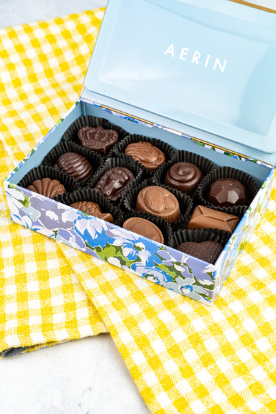 Louis Sherry Chocolates Assortment of 12 - Aerin Vintage Floral