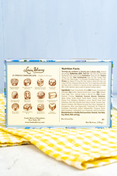 Louis Sherry Chocolates Assortment of 12 - Aerin Vintage Floral