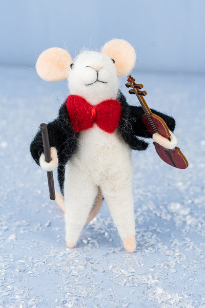 Maestro Marcel Mouse Ornament