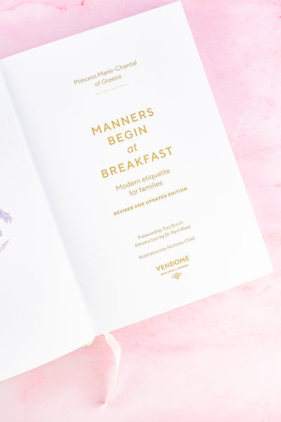 Manners Begin at Breakfast Book