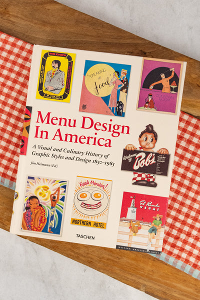 Menu Design in America Book