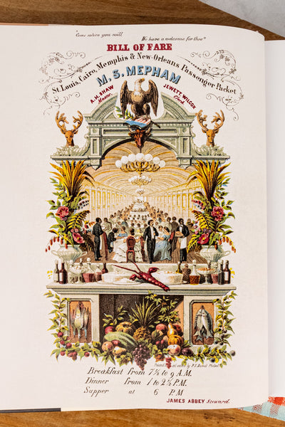 Menu Design in America Book
