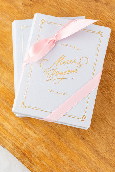 Merci & Bonjour Note Card Boxed Set