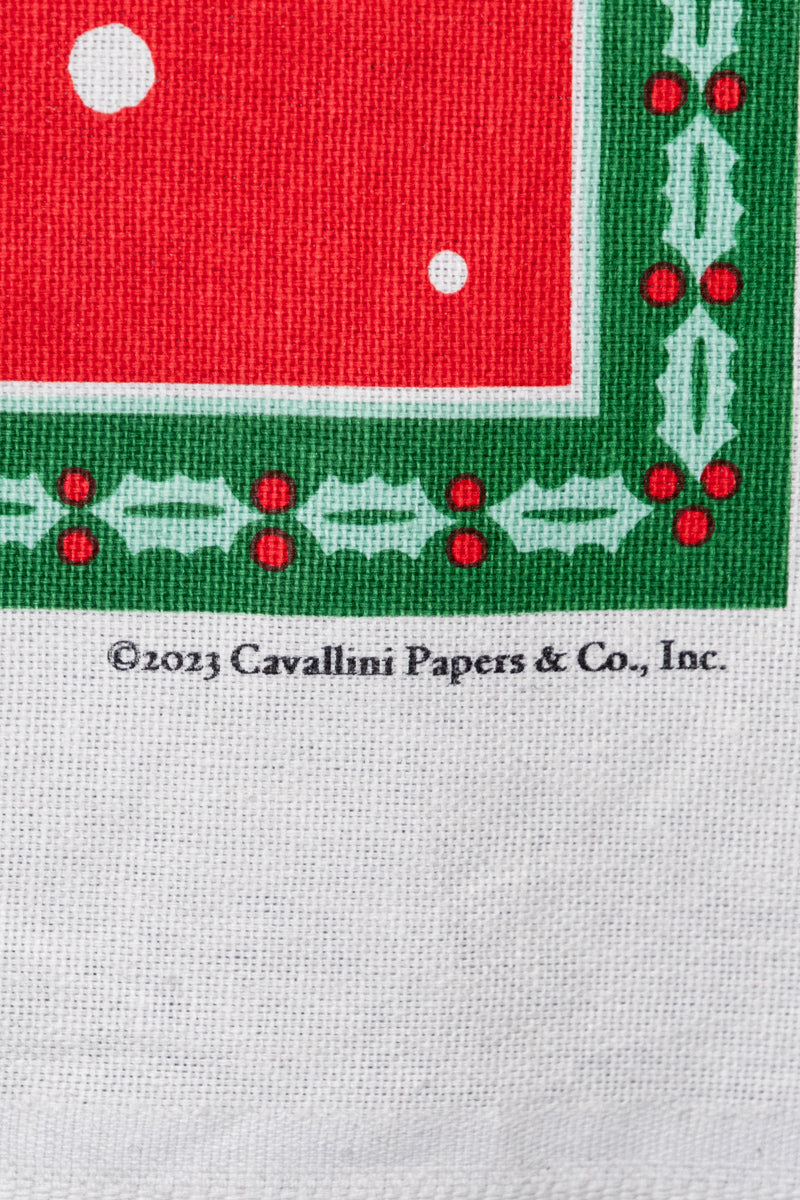 Merry Christmas Santa Claus Tea Towel, image 4 of 5