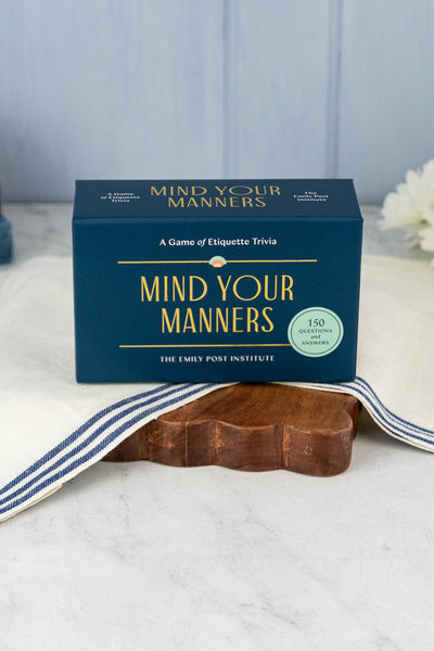 Mind Your Manners Trivia Game