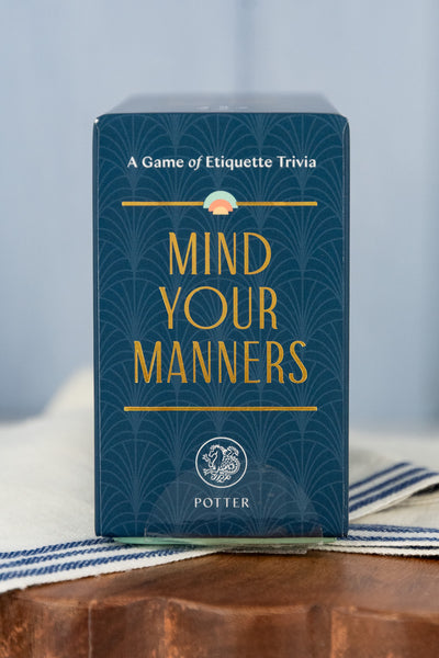 Mind Your Manners Trivia Game