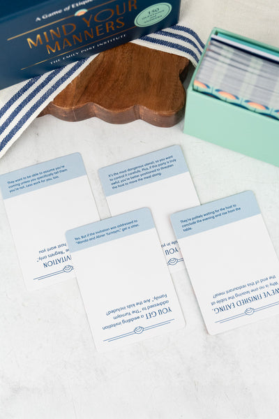 Mind Your Manners Trivia Game