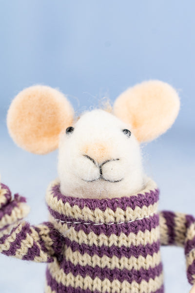 Mischievous Maddie Mouse Ornament