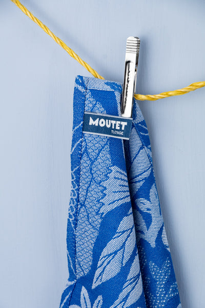 Moutet Jardin Bleu Tea Towel