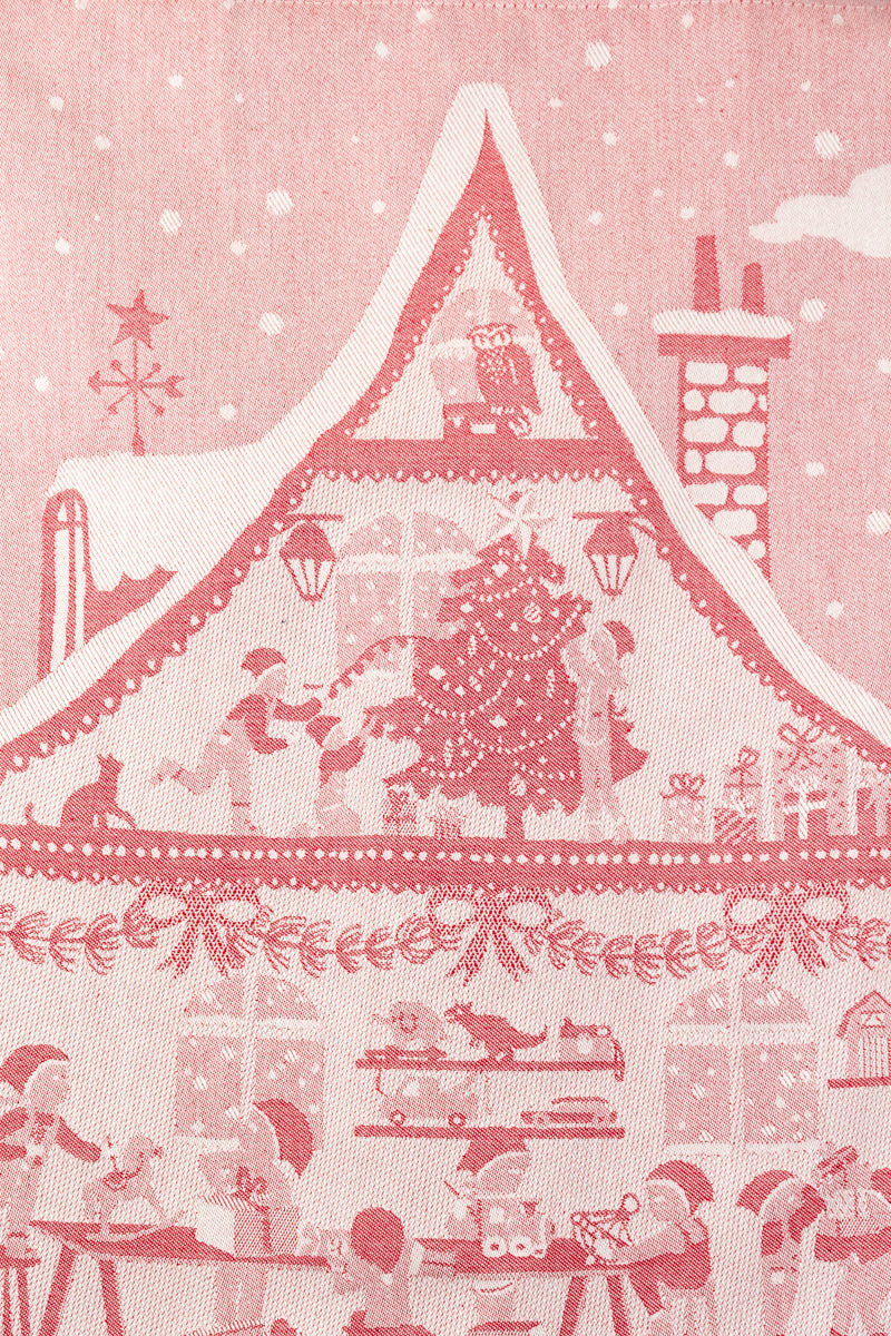 Moutet Santa's Workshop Tea Towel, image 3 of 5