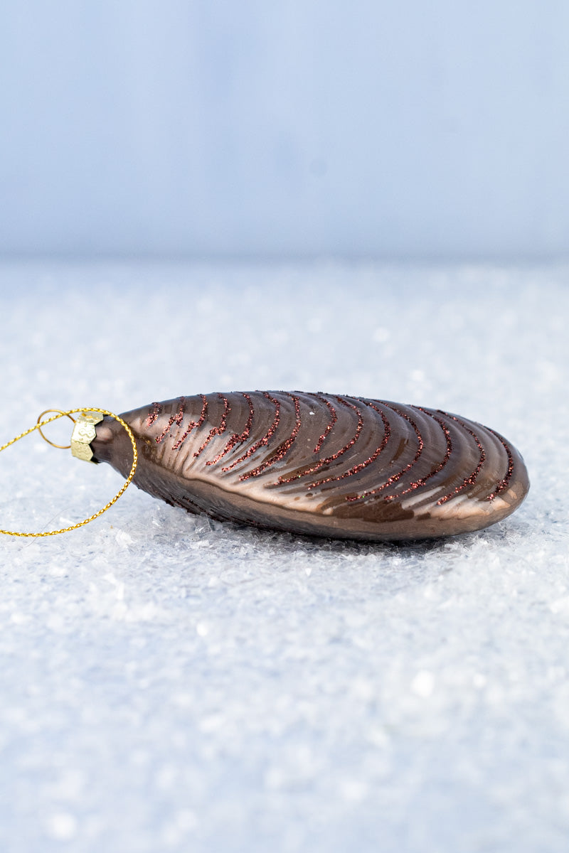 Mussel Glass Ornament, image 3 of 3