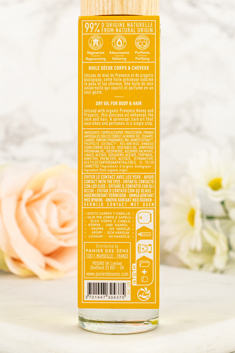 Panier des Sens Regenerating Honey Dry Oil