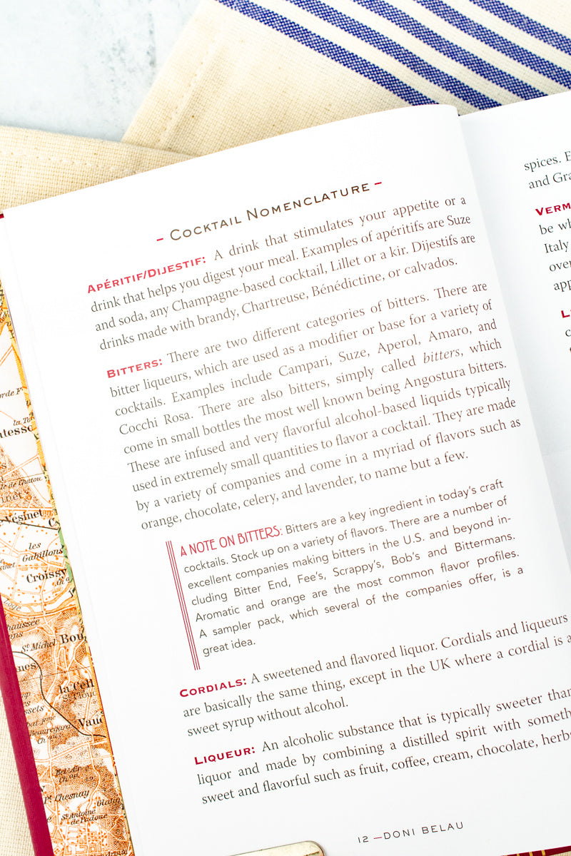 Paris Cocktails Book, 2nd Edition : An Elegant Collection of Over 100 Recipes Inspired by the City of Light