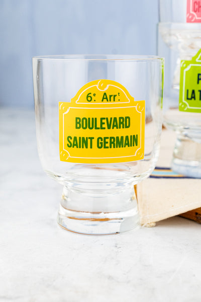 Les Rues de Paris Stacking Glasses - Set of 4