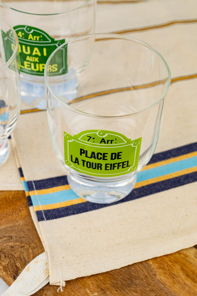 Les Rues de Paris Stacking Glasses - Set of 4