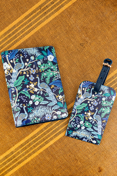 Peacock Floral Travel Accessories