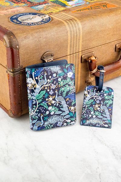 Peacock Floral Travel Accessories