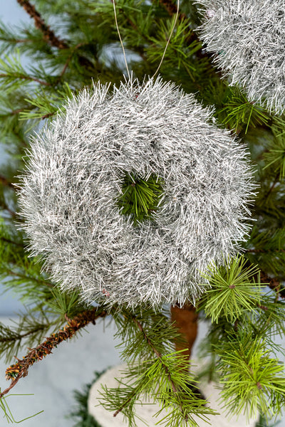 Petite Tinsel Wreath