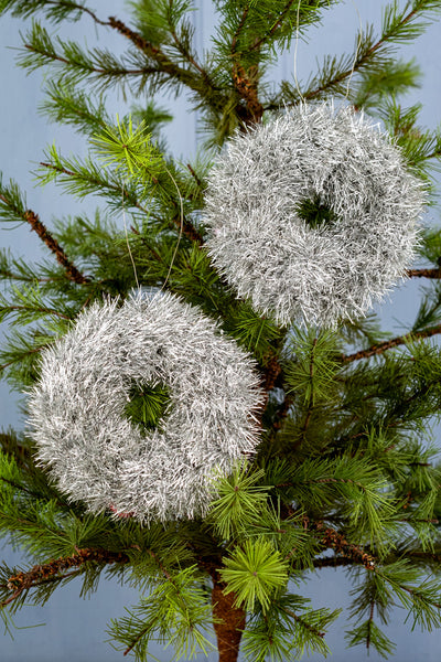 Petite Tinsel Wreath