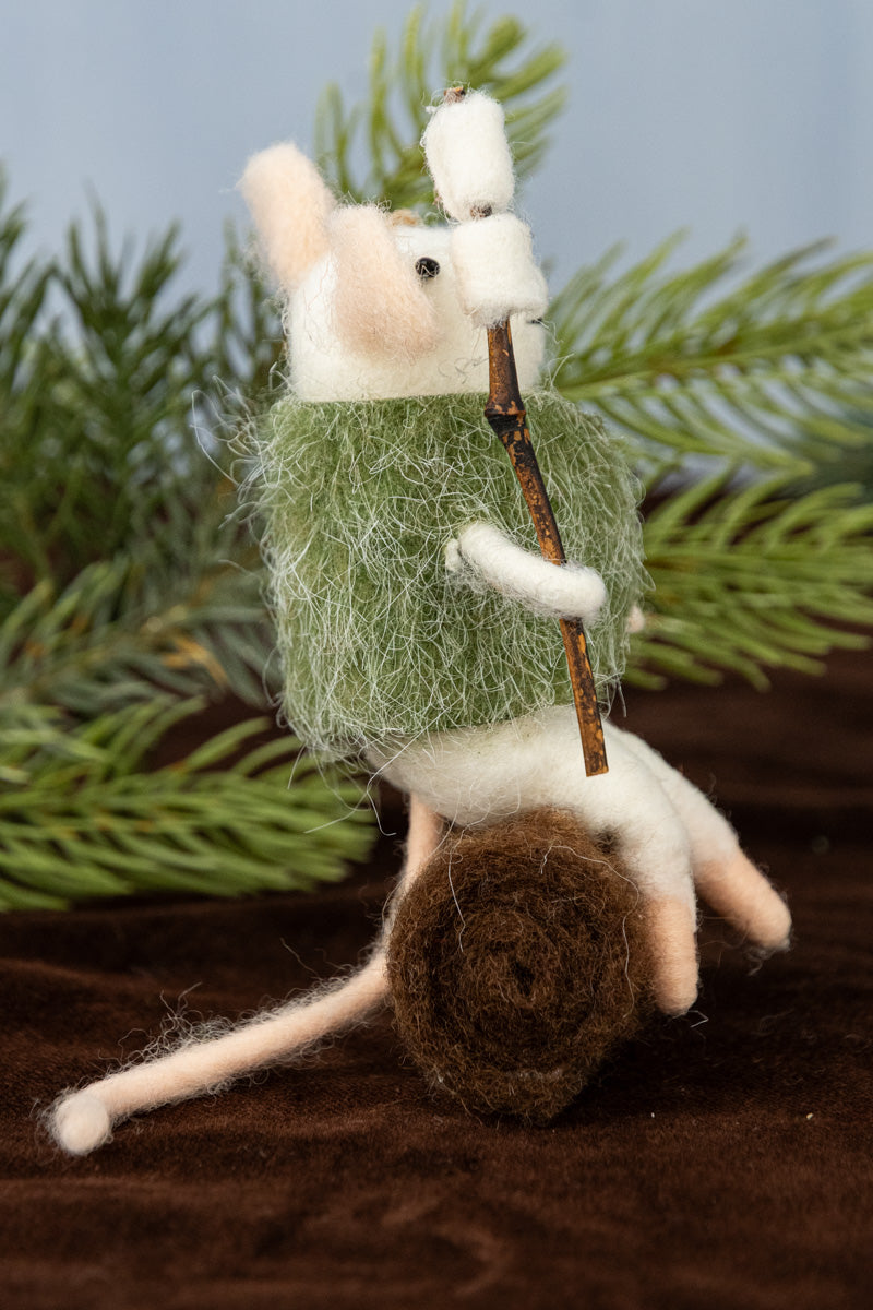 Photographer Philippa, Hiking Henri & Camping Curtis Mouse Ornaments