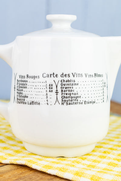 Pillivuyt Brasserie Beverage Pot