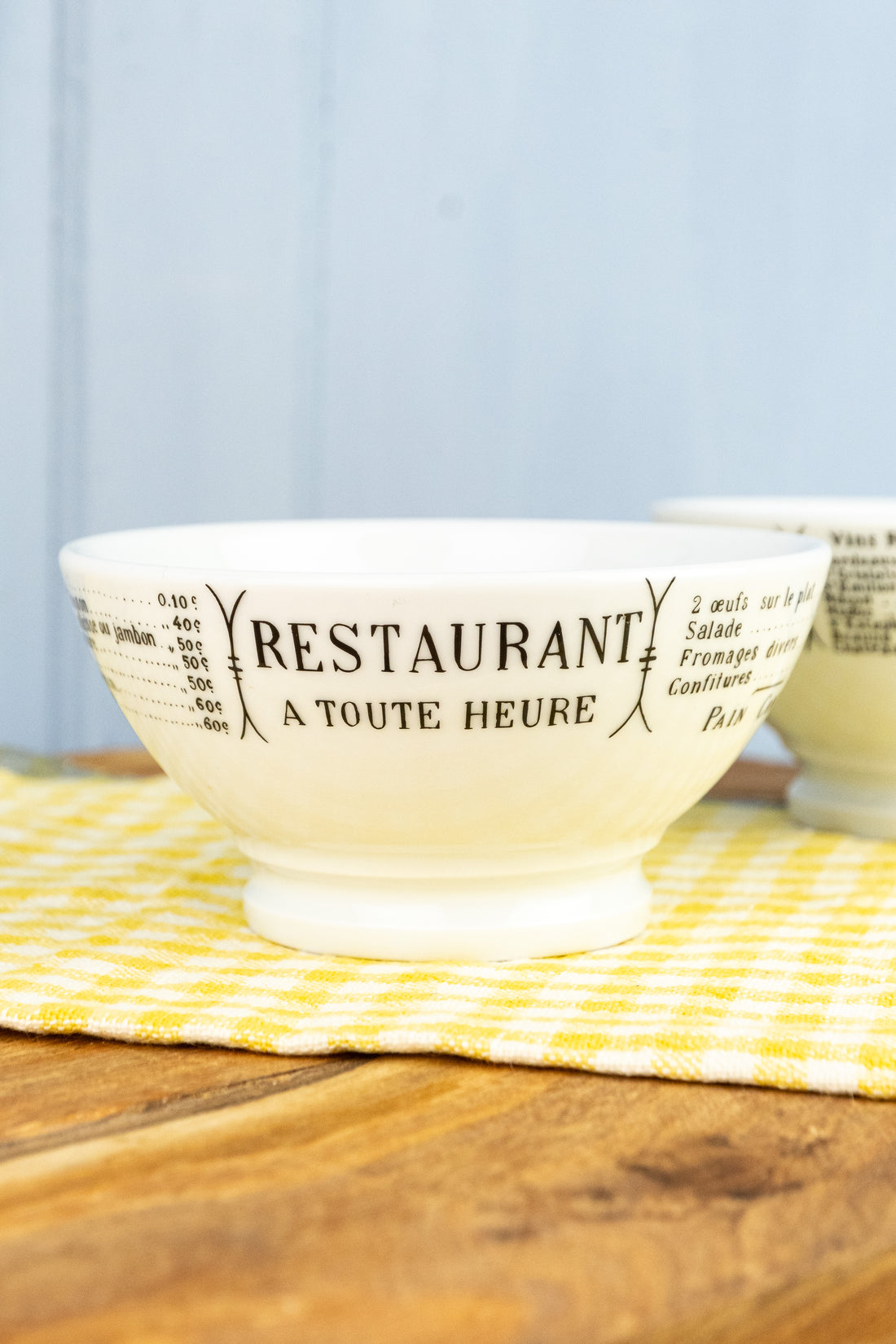 Pillivuyt Brasserie Café au Lait Bowl - Set of 2